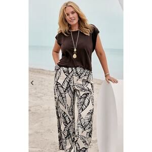 J Jill Silky Soft Wide Leg Pants